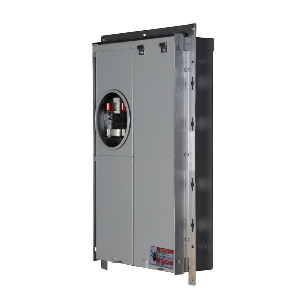 Eaton Type BR 125-Amp 12-space load center - interior view