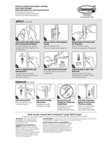 3M Command Large Utility Hooks, White, Damage-Free Indoor Organization, 6 Hooks
