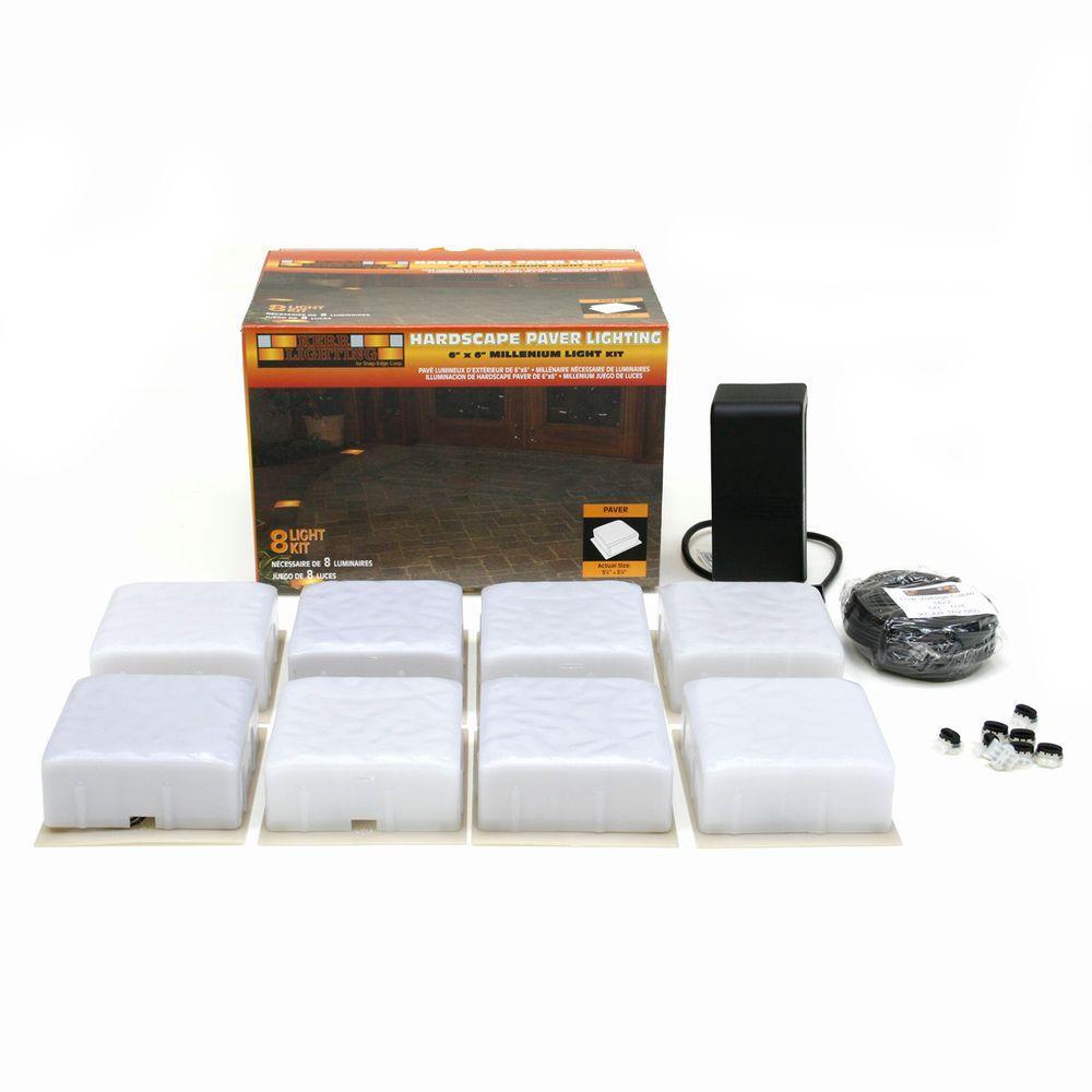 Hardscape Millennium Paver Light Kit (8-Pack) - Super Arbor
