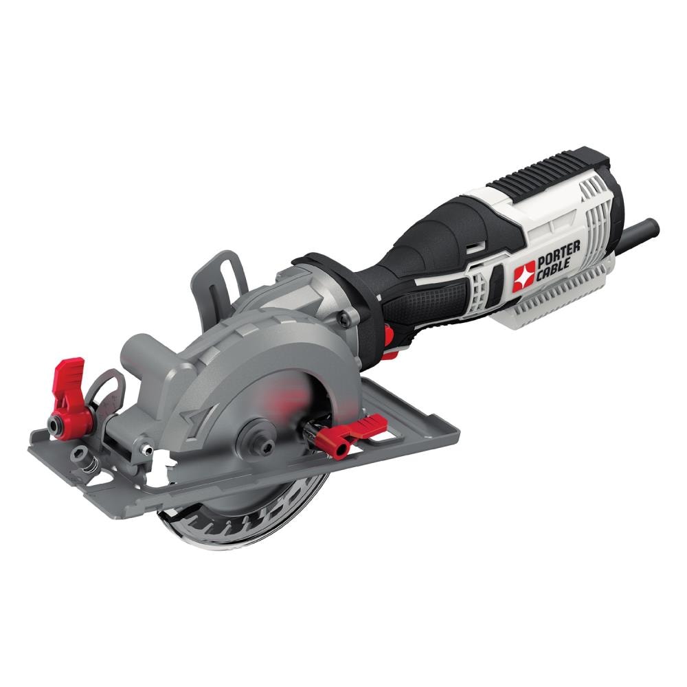 PORTER-CABLE 5.5-Amp 4-1/2-in Corded Circular Saw with Aluminum Shoe