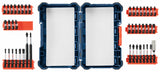 Bosch Custom Case 44-Piece 1/4-in Impact Driver Bit Set