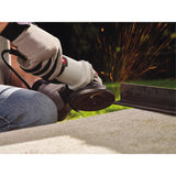 PORTER-CABLE 4.5-in 6-Amp Sliding Switch Corded Angle Grinder