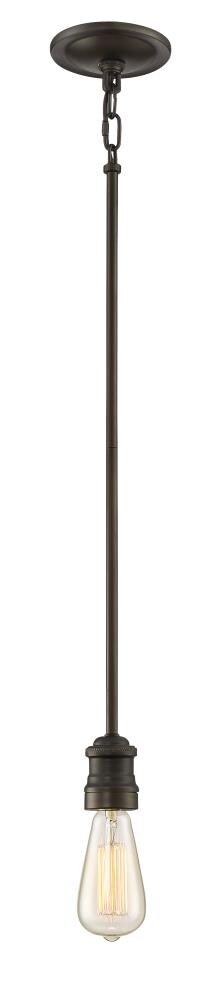 Quoizel Soho Bronze Transitional Clear Glass Globe Pendant Light
