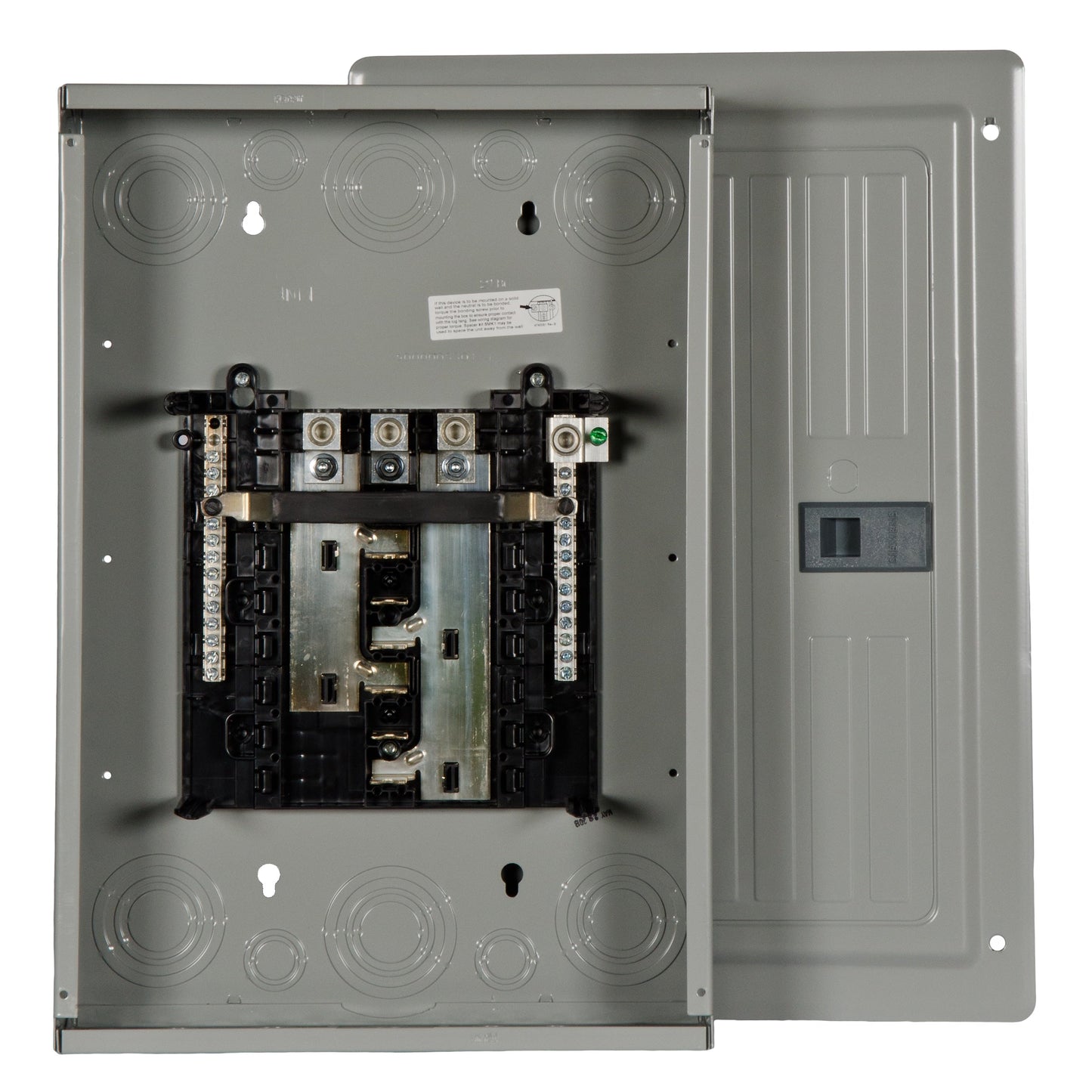 Siemens ES 200-Amp 12-space load center - front view
