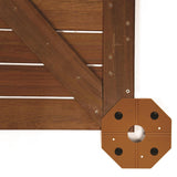 DeckWise Hardwood Deck tile connector brown 5.75-in Brown Hidden Deck Fastener