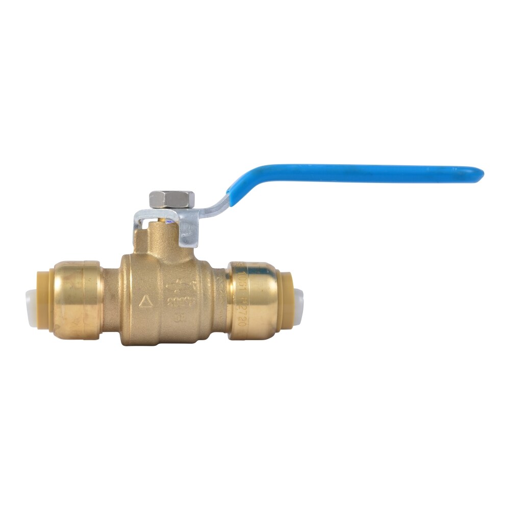 SharkBite Brass 1/2-in Push-to-Connect Ball Valve