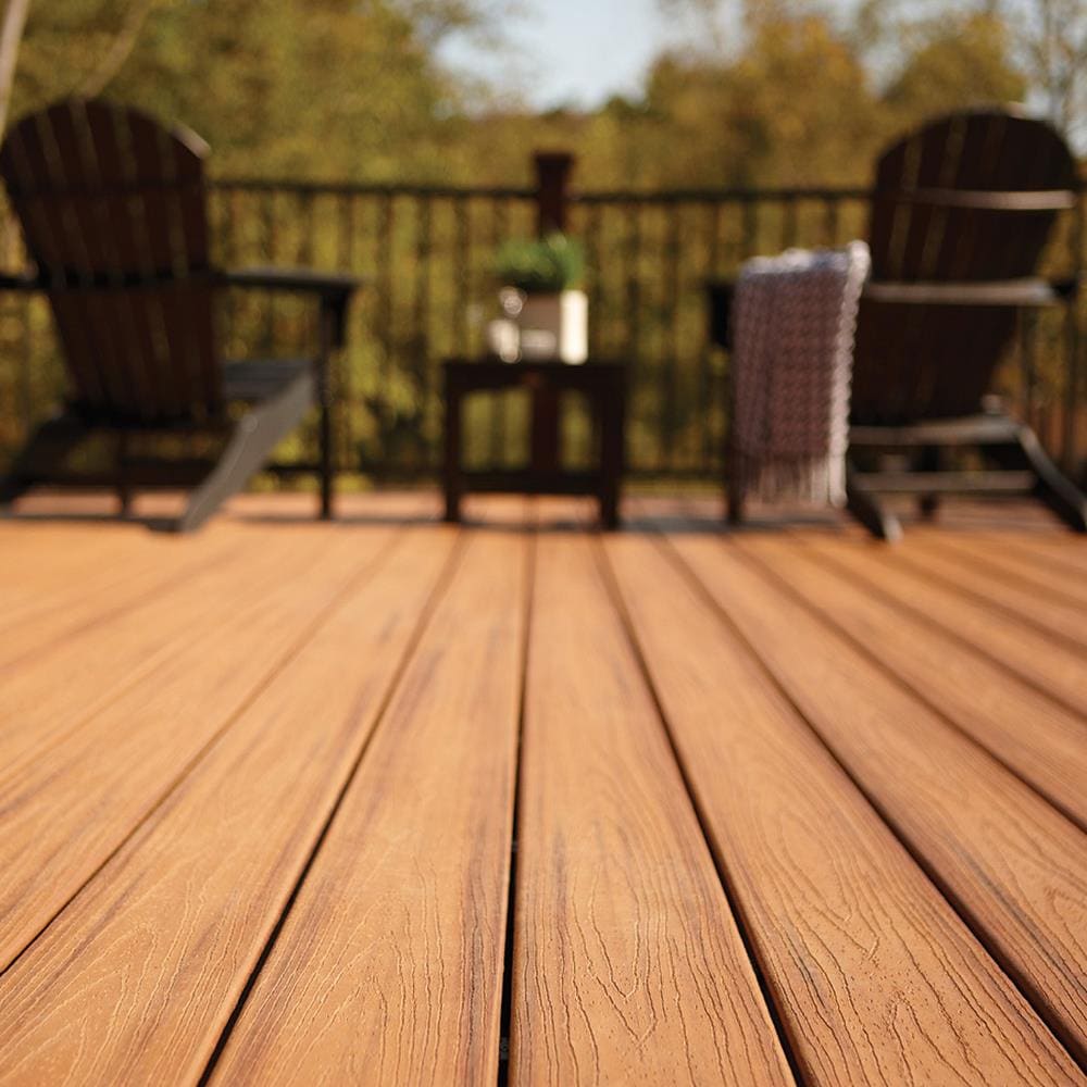 Trex Transcend 2-in x 6-in Tiki Torch Square Composite Deck Board (32-Pack)