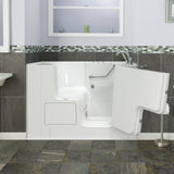 Gelcoat Value Series 52 in. x 32 in. Right Hand Walk-In Whirlpool and Air Bathtub with Outward Opening Door in White - Super Arbor