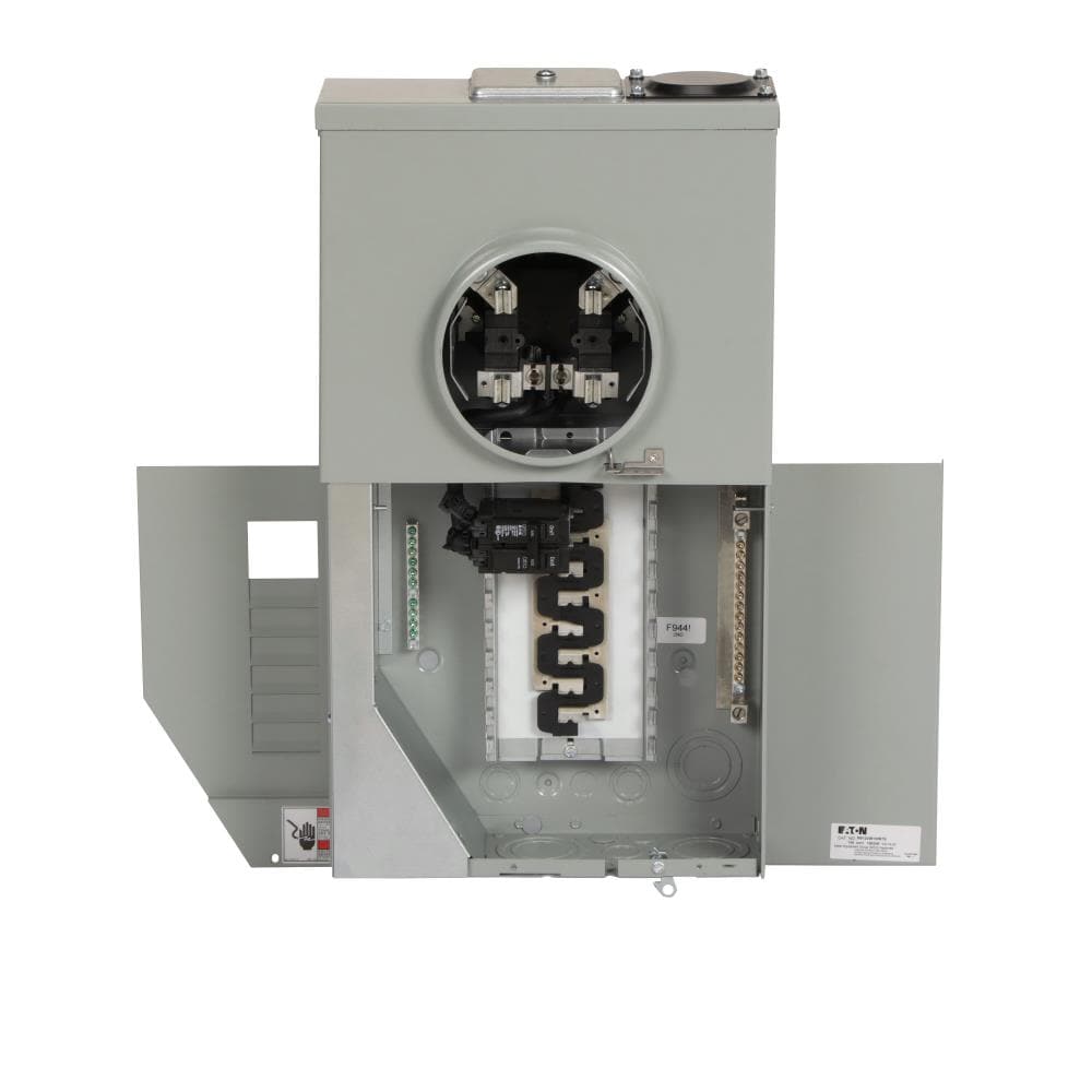 Eaton Type BR 100-Amp 12-space load center - front view