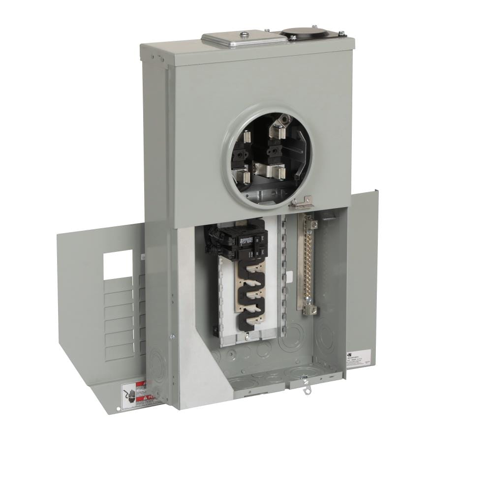 Eaton Type BR 100-Amp 12-space load center - label view