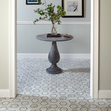 American Olean Genuine Stone Carrara 12-in x 15-in Polished Natural Marble Honeycomb Mosaic Floor and Wall Tile
