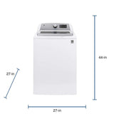 GE 4.8-cu ft High Efficiency Top-Load Washer (Diamond Gray) ENERGY STAR - Super Arbor