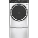 GE UltraFresh Vent System 5-cu ft Stackable Steam Cycle Front-Load Washer (Sapphire Blue) ENERGY STAR - Super Arbor