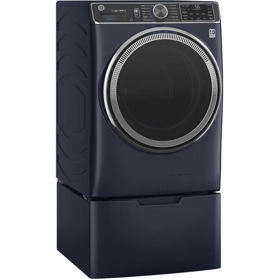 GE UltraFresh Vent System 5-cu ft Stackable Steam Cycle Front-Load Washer (Diamond Gray) ENERGY STAR - Super Arbor