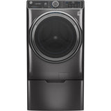 GE UltraFresh Vent System 5-cu ft Stackable Steam Cycle Front-Load Washer (Sapphire Blue) ENERGY STAR - Super Arbor