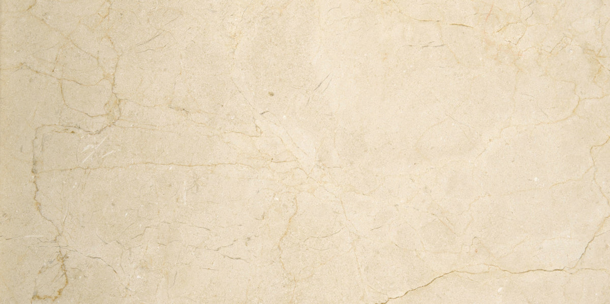 Emser Marble Crema Marfil Plus 12-in x 24-in Polished Natural Stone Floor and Wall Tile