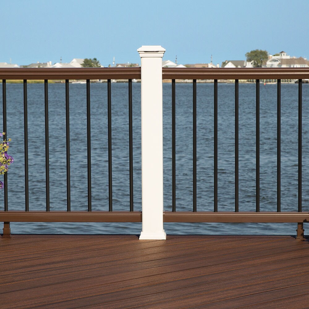 Trex 4.45-in x 4.45-in x 9-ft Composite Deck Post Sleeve
