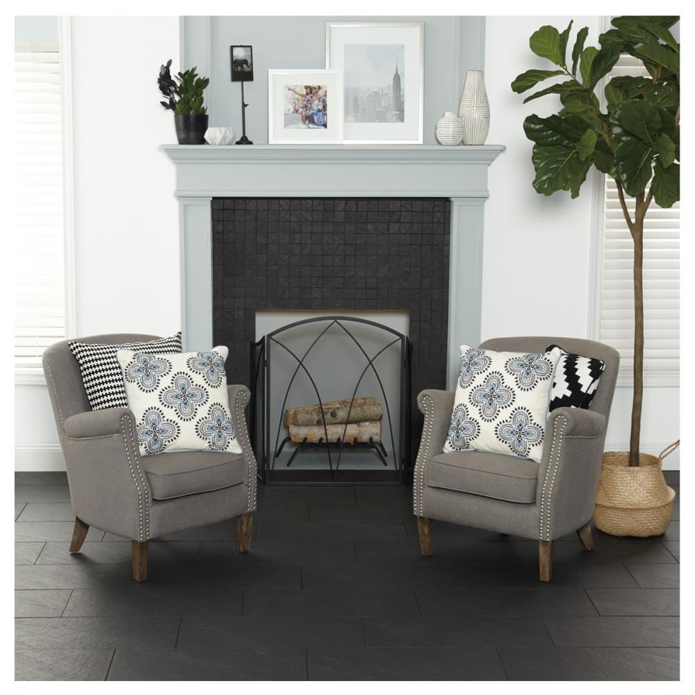 American Olean Carbon Mist Slate Porcelain Bullnose Tile, 3-in x 12-in (Actual 11.81-in x 2.87-in)