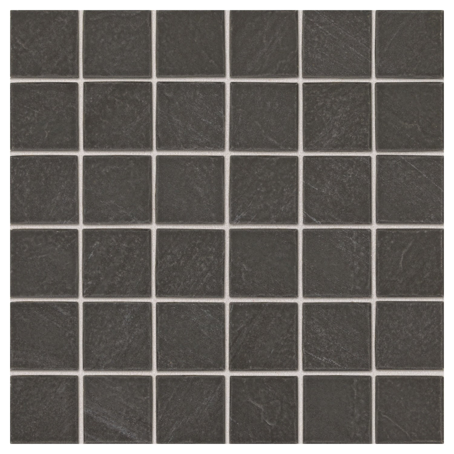 Daltile Carbon Mist Slate 12-in x 12-in Glazed Ceramic Mosaic Floor and Wall Tile product image