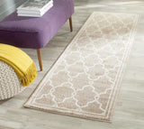 Safavieh Marion 2 x 9 Wheat/Beige Indoor/Outdoor Trellis Runner
