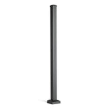 Trex Signature Railing 2.5-in x 2.5-in x 3-1/4-ft Charcoal Black Aluminum Deck Post