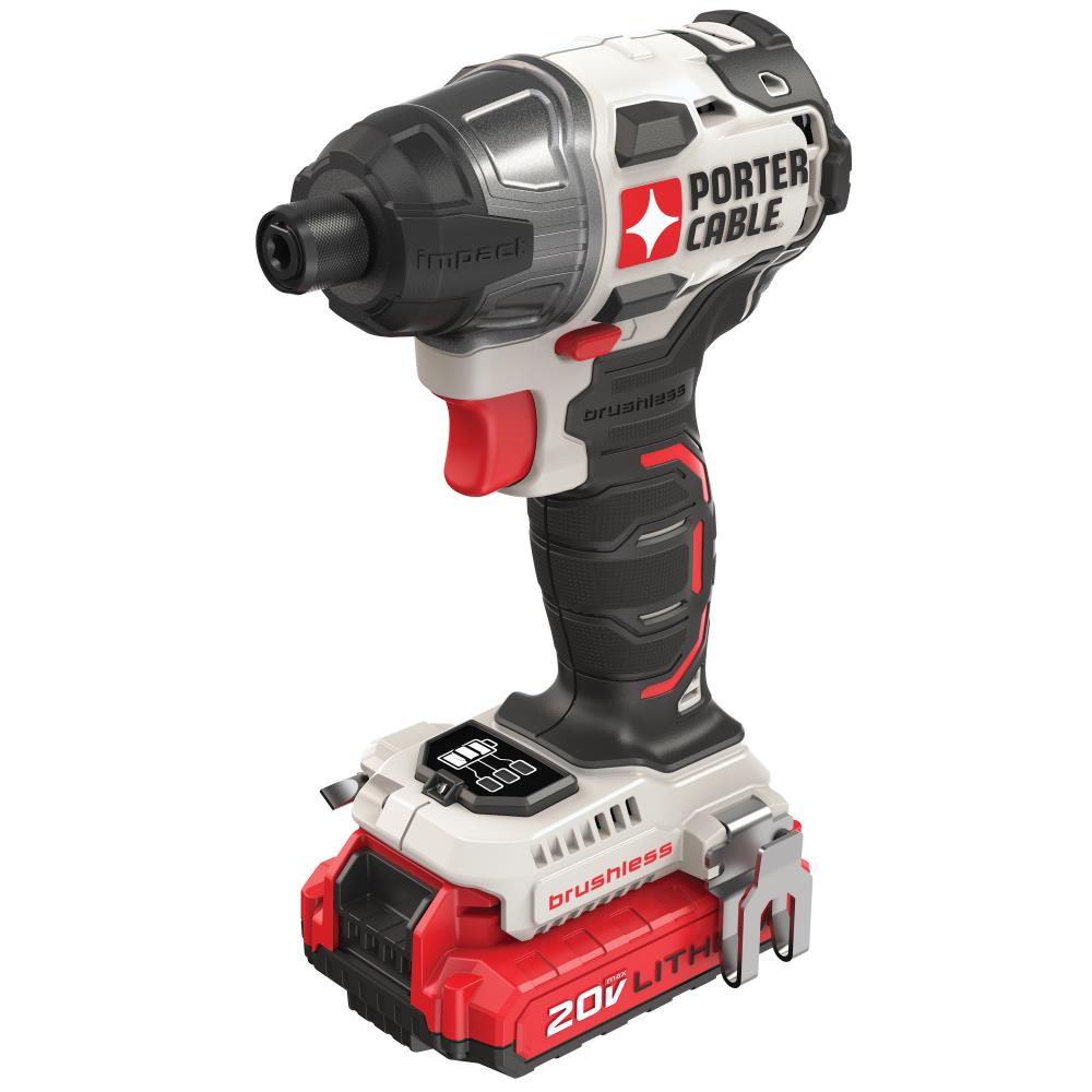 PORTER-CABLE 2-Tool 20-Volt Max Brushless Power Tool Combo Kit (Charger Included and 2 Batteries Included)