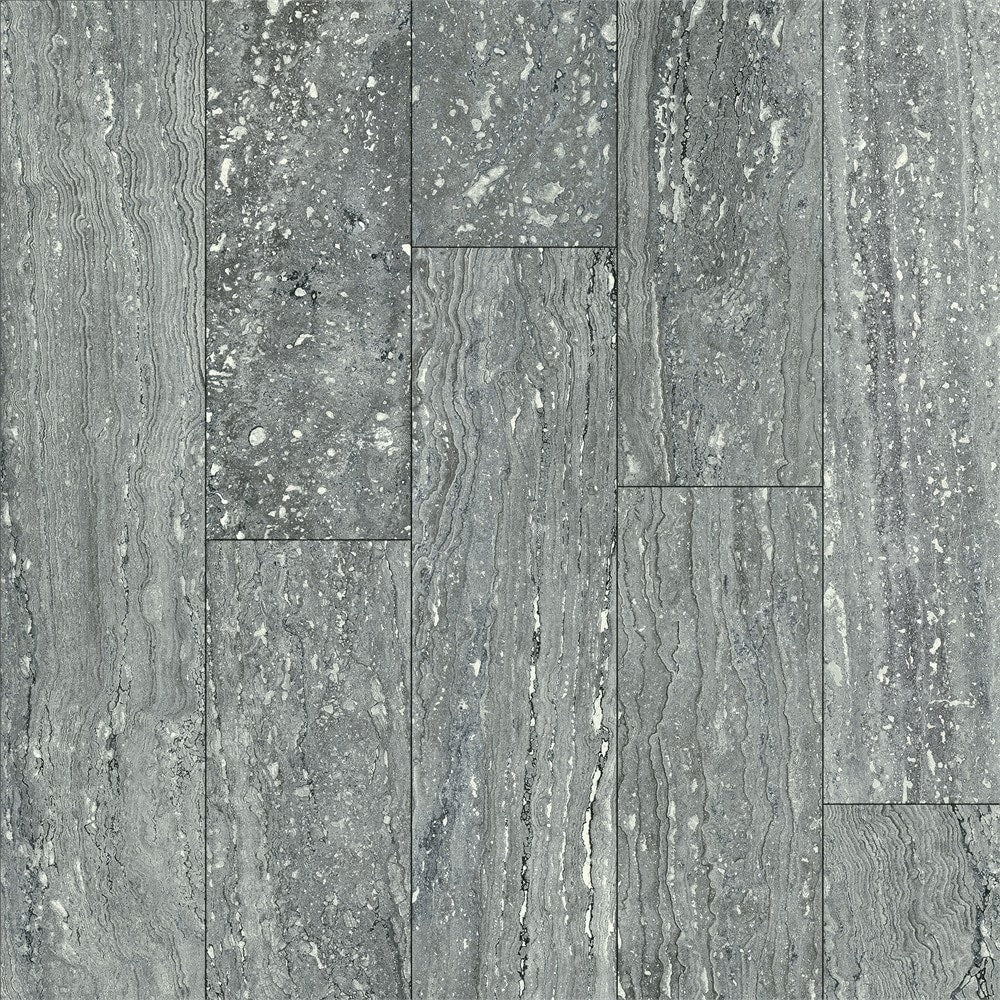 Armstrong Flooring Osset Rock 12-ft W x Cut-to-Length Mushroom Stone Look Low-Gloss Finish Sheet Vinyl