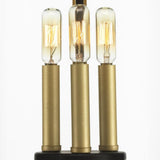 Progress Lighting Squire 3-Light Antique Bronze Traditional Clear Glass Lantern Mini Indoor/Outdoor Hanging Pendant Light