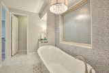 Emser Chronicle Era Porcelain Border Tile, Glazed, 12-in x 12-in (Actual 11.69-in x 11.69-in)