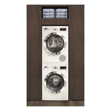 Bosch Home Connect 800 2.2-cu ft High Efficiency Stackable Smart Front-Load Washer (White) ENERGY STAR