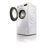 Bosch Home Connect 800 2.2-cu ft High Efficiency Stackable Smart Front-Load Washer (White) ENERGY STAR