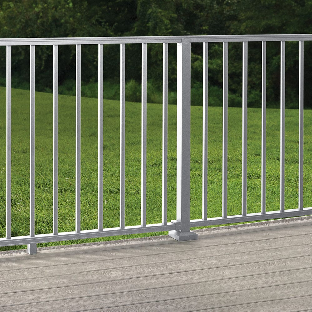 Trex Signature 8-ft x 36-in Classic White Aluminum Deck Rail Kit
