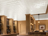 Armstrong Ceilings 48-in x 24-in Metallaire Fans White Metal/Tin Surface-Mount Panel Ceiling Tiles