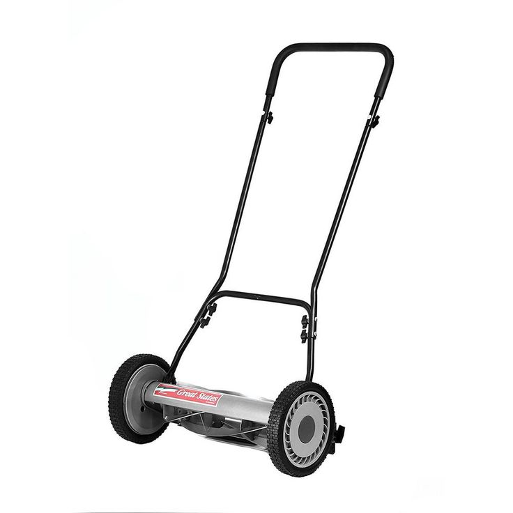Great States Corporation 18 in. Manual Walk-Behind Non-Electric Reel Lawn Mower