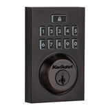 Z-Wave SmartCode 914 Contemporary Single Cylinder Satin Nickel Electronic Deadbolt Featuring SmartKey Security - Super Arbor