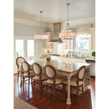 Progress Lighting Cherish 6-Light Brushed Gray Modern/Contemporary Chandelier