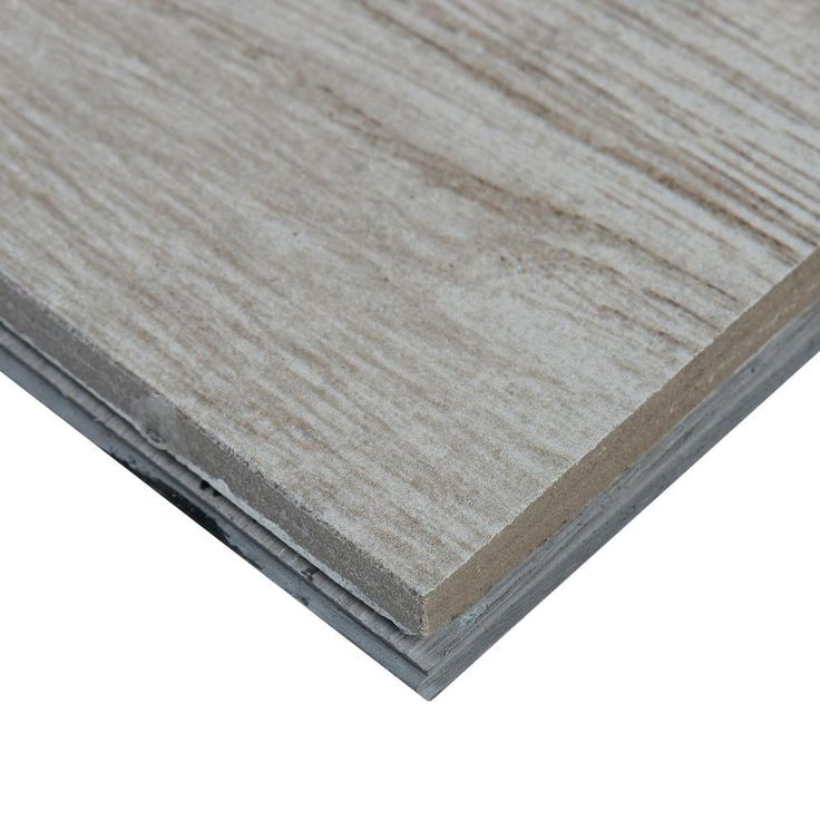 Daltile QuicTile 6 in. x 24 in. Perspective Grey Glazed Porcelain Locking Floor Tile (10.2 sq. ft. / case)