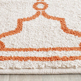 Safavieh Marion 3 x 4 Beige/Orange Indoor/Outdoor Trellis Throw Rug
