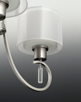 Progress Lighting Invite 9-Light Brushed Nickel Transitional Chandelier