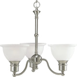 Progress Lighting Madison 3-Light Brushed Nickel Transitional Chandelier