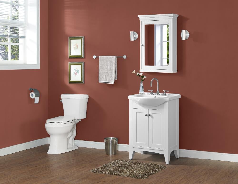 Jacuzzi Lyndsay Elongated Chair-Height 2-Piece Toilet, 10-in Rough-In, WaterSense 1.28 GPF
