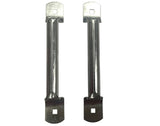 Blue Hawk 2-Pack 7.5-in Zinc-Plated Steel Garage Door Handles