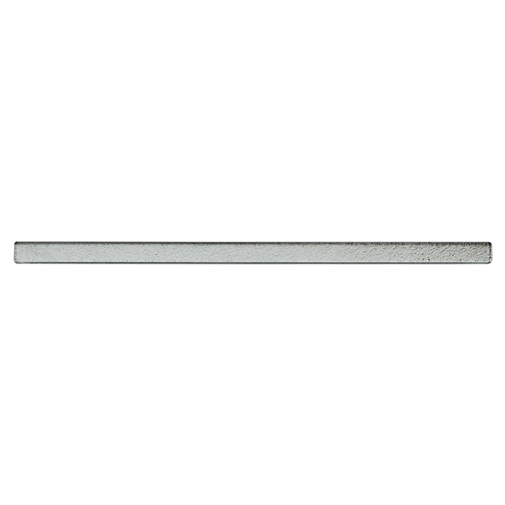 Elida Ceramica Silver 12-in x 12-in Glass Pencil Liner Tile
