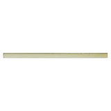 Elida Ceramica Gold Glass Pencil Liner 12-in x 12-in Glass Pencil Liner Tile