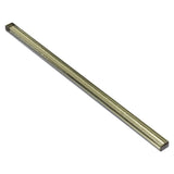 Elida Ceramica Gold Glass Pencil Liner 12-in x 12-in Glass Pencil Liner Tile