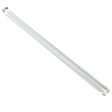 Elida Ceramica White Glass Pencil Liner Tile, Glossy – 11.81 in L x 0.51 in W x 10 mm T