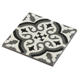 Elida Ceramica Lolita Deco Squares 6-in x 6-in Matte Porcelain Encaustic Floor and Wall Tile, 0.239-sq ft Piece