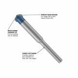 Bosch Natural Stone Tile 3/16-in x 2-in High-Speed Steel Masonry Drill Bit for Hammer Drill