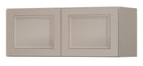 Diamond NOW Wintucket 30-in W x 12-in H x 12-in D Cloud Gray Wall Fully Assembled Cabinet (Recessed Panel Square Door Style)
