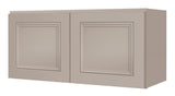 Diamond NOW Wintucket 30-in W x 14-in H x 12-in D Cloud Gray Wall Fully Assembled Cabinet (Recessed Panel Square Door Style)